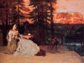 La Dama de Frankfurt Gustave Courbet 1858 Pintor del realismo realista Gustave Courbet